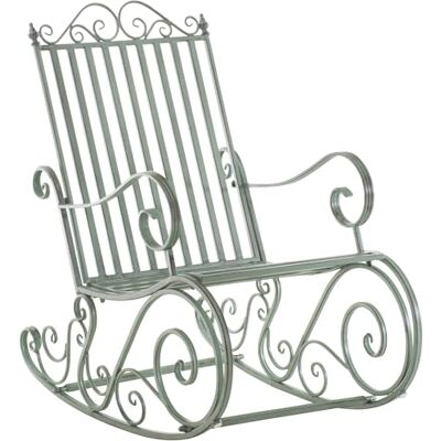 CLP Fauteuil à Bascule Relaxant Smilla, résistant aux intempéries pour Jardin, Ergonomique, Style Maison de Campagne, Fauteuil d'extérieur, Couleur:Vert Antique - Publicité CLP Fauteuil à Bascule Relaxant Smilla, résistant aux intempéries pour Jardin, Ergonomique, Style Maison de Campagne, Fauteuil d'extérieur, Couleur:Vert Antique - Publicité