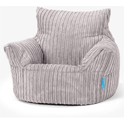 Lounge Pug CORD – Fauteuil pour enfant – Pouf pour enfant – Aluminium argenté - Publicité Lounge Pug CORD – Fauteuil pour enfant – Pouf pour enfant – Aluminium argenté - Publicité
