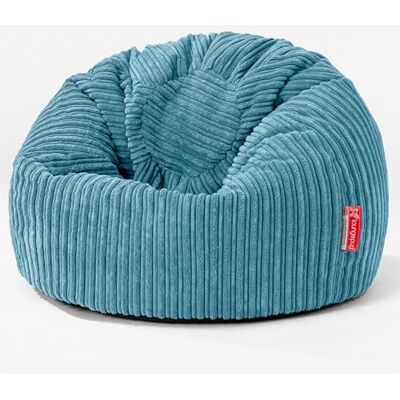 Lounge Pug Pouf Poire Classique pour Enfant en Velours Côtelé Pouf Siège Enfant, Pouf Poire pour Jouer Bleu Mer Égée - Publicité Lounge Pug Pouf Poire Classique pour Enfant en Velours Côtelé Pouf Siège Enfant, Pouf Poire pour Jouer Bleu Mer Égée - Publicité