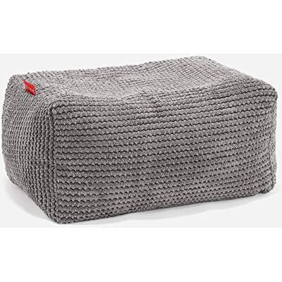 Lounge Pug Petit Pouf Repose Pied Texturé Gaufré Pom Pom, Repose-Pieds Ottoman, Siège Supplémentaire pour Salon, Entrée, Bureau, Anthracite - Publicité Lounge Pug Petit Pouf Repose Pied Texturé Gaufré Pom Pom, Repose-Pieds Ottoman, Siège Supplémentaire pour Salon, Entrée, Bureau, Anthracite - Publicité