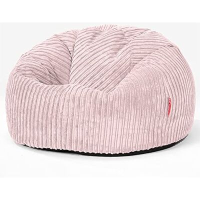 Lounge Pug Pouf Poire Classique pour Adulte en Velours Côtelé Confortable, Facilement Transportable Rose Clair - Publicité Lounge Pug Pouf Poire Classique pour Adulte en Velours Côtelé Confortable, Facilement Transportable Rose Clair - Publicité