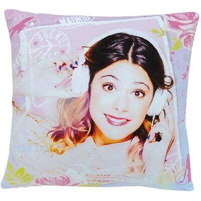 Fun House Coussin 35x35 Disney Violetta - Publicité Fun House Coussin 35x35 Disney Violetta - Publicité