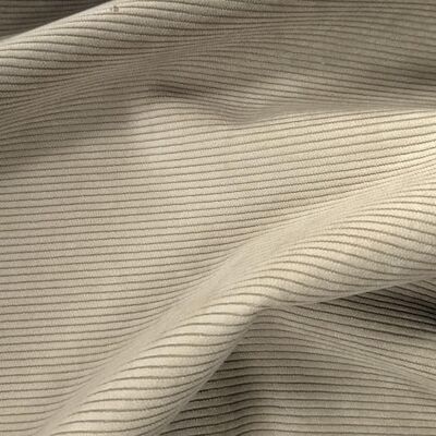 Linnea Tissu d'ameublement Velours côtelé laize 140 cm Starsky Beige - Publicité Linnea Tissu d'ameublement Velours côtelé laize 140 cm Starsky Beige - Publicité