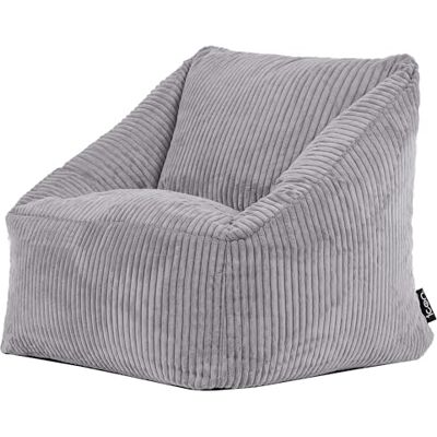 Icon Natalia Pouf Enfant, Velours Côtelé, pour Poire avec Remplissage, Chaise Enfant, Fauteuil Chambre, Meuble Chambre, Meuble Salon, Gris - Publicité Icon Natalia Pouf Enfant, Velours Côtelé, pour Poire avec Remplissage, Chaise Enfant, Fauteuil Chambre, Meuble Chambre, Meuble Salon, Gris - Publicité