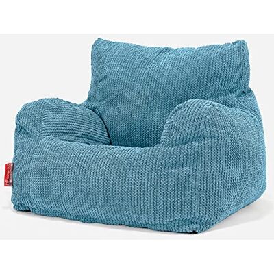 Lounge Pug Pouf Poire Fauteuil Texturé Gaufré Pom Pom Pouf Salon, Adulte, Chambre Ado Bleu Mer Égée - Publicité Lounge Pug Pouf Poire Fauteuil Texturé Gaufré Pom Pom Pouf Salon, Adulte, Chambre Ado Bleu Mer Égée - Publicité