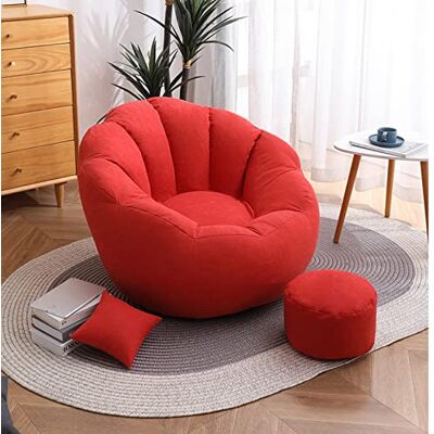 CSstone Pouf Classique Poufs de Salon Intérieur et extérieur (sans Remplissage) Pouf Classique pour Salon, Balcon, Jardin, Sac de Haricots,Rouge, Red Rouge - Publicité CSstone Pouf Classique Poufs de Salon Intérieur et extérieur (sans Remplissage) Pouf Classique pour Salon, Balcon, Jardin, Sac de Haricots,Rouge, Red Rouge - Publicité