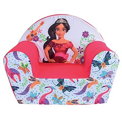 Fun House DISNEY ELENA D'AVALOR 712814 Fauteuil club enfant ORIGINE FRANCE GARANTIE, Housse Polyester/Mousse Polyether, 52 x 33 x 42 cm - Publicité Fun House DISNEY ELENA D'AVALOR 712814 Fauteuil club enfant ORIGINE FRANCE GARANTIE, Housse Polyester/Mousse Polyether, 52 x 33 x 42 cm - Publicité