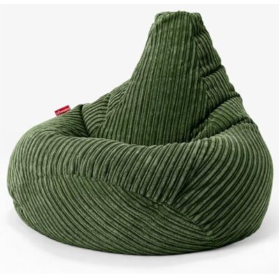 Lounge Pug Pouf Poire Gamer en Velours Côtelé Facilement Transportable, Assise Confortable, Pouf Salon, Adulte, Chambre Ado Vert Forêt - Publicité Lounge Pug Pouf Poire Gamer en Velours Côtelé Facilement Transportable, Assise Confortable, Pouf Salon, Adulte, Chambre Ado Vert Forêt - Publicité