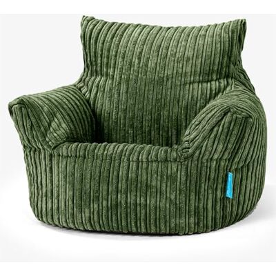 Lounge Pug CORD Fauteuil pour enfant Pouf pour enfant Vert forêt - Publicité Lounge Pug CORD Fauteuil pour enfant Pouf pour enfant Vert forêt - Publicité