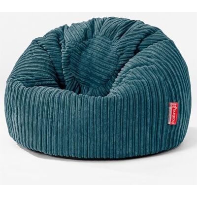 Lounge Pug Pouf Poire Classique pour Enfant en Velours Côtelé Pouf Siège Enfant, Pouf Poire pour Jouer Bleu Canard - Publicité Lounge Pug Pouf Poire Classique pour Enfant en Velours Côtelé Pouf Siège Enfant, Pouf Poire pour Jouer Bleu Canard - Publicité
