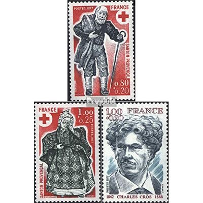 Prophila Collection France 2054-2055,2056 (complète.Edition.) Neuf avec Gomme Originale ** MNH 1977 Rouge Cross, CROS (Timbres pour Les collectionneurs) Croix Rouge - Publicité Prophila Collection France 2054-2055,2056 (complète.Edition.) Neuf avec Gomme Originale ** MNH 1977 Rouge Cross, CROS (Timbres pour Les collectionneurs) Croix Rouge - Publicité