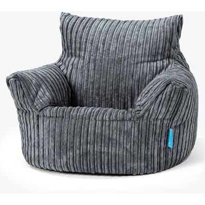 Lounge Pug Fauteuil Pouf Enfant en Velours Côtelé Pouf pour Enfant, Fauteuil Pouf Cocooning & Douillet, Léger et Facile à Déplacer Gris Ardoise - Publicité Lounge Pug Fauteuil Pouf Enfant en Velours Côtelé Pouf pour Enfant, Fauteuil Pouf Cocooning & Douillet, Léger et Facile à Déplacer Gris Ardoise - Publicité