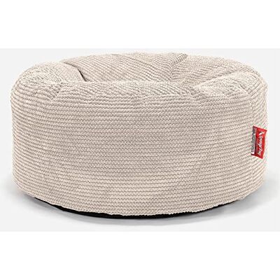 Lounge Pug Gros Pouf Rond Ottoman Texturé Gaufré Pom Pom, Repose-Pied de Salon Ottoman, Poufs Tabouret Rond, Crème - Publicité Lounge Pug Gros Pouf Rond Ottoman Texturé Gaufré Pom Pom, Repose-Pied de Salon Ottoman, Poufs Tabouret Rond, Crème - Publicité