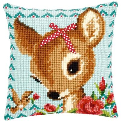 Vervaco 1-Pièce Coussin Bambi - Publicité Vervaco 1-Pièce Coussin Bambi - Publicité