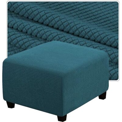 RTSFKFS Housse de Pouf Carré 35x35 50x50 40x40 45x45 60x60 100x100 Housse Décorative et Protège-Pouf sur Mesure for Repose-Pieds, Tabouret et Boubou for Salon(Bleu foncé,14in/35cm) - Publicité RTSFKFS Housse de Pouf Carré 35x35 50x50 40x40 45x45 60x60 100x100 Housse Décorative et Protège-Pouf sur Mesure for Repose-Pieds, Tabouret et Boubou for Salon(Bleu foncé,14in/35cm) - Publicité