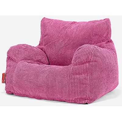 Lounge Pug Pouf Poire Fauteuil Texturé Gaufré Pom Pom Pouf Salon, Adulte, Chambre Ado Rose - Publicité Lounge Pug Pouf Poire Fauteuil Texturé Gaufré Pom Pom Pouf Salon, Adulte, Chambre Ado Rose - Publicité