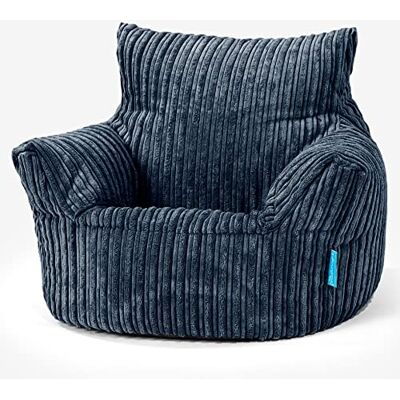Lounge Pug Fauteuil Pouf Enfant en Velours Côtelé Pouf pour Enfant, Fauteuil Pouf Cocooning & Douillet, Léger et Facile à Déplacer Bleu Marine - Publicité Lounge Pug Fauteuil Pouf Enfant en Velours Côtelé Pouf pour Enfant, Fauteuil Pouf Cocooning & Douillet, Léger et Facile à Déplacer Bleu Marine - Publicité