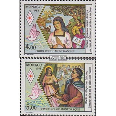 Prophila Collection Monaco 1882-1883 (complète.Edition.) Neuf avec Gomme Originale ** MNH 1988 Rouge Cross (Timbres pour Les collectionneurs) Croix Rouge - Publicité Prophila Collection Monaco 1882-1883 (complète.Edition.) Neuf avec Gomme Originale ** MNH 1988 Rouge Cross (Timbres pour Les collectionneurs) Croix Rouge - Publicité