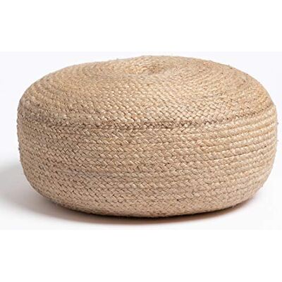 SKLUM Pouf Rond en Jute Pilew Ø50 cm - Publicité SKLUM Pouf Rond en Jute Pilew Ø50 cm - Publicité