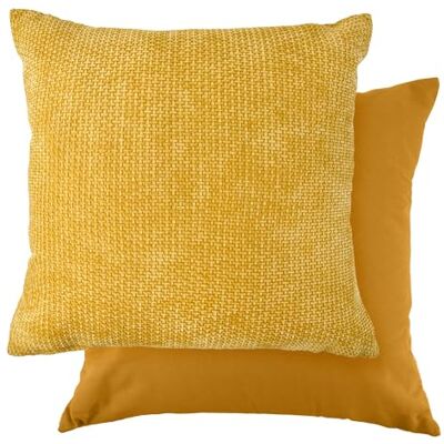 Emma Barclay Portland Hatch Housse de Coussin Jaune Ocre - Publicité Emma Barclay Portland Hatch Housse de Coussin Jaune Ocre - Publicité