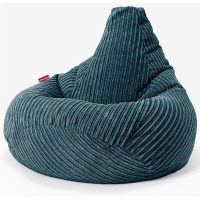 Lounge Pug Pouf Poire Gamer en Velours Côtelé Facilement Transportable, Assise Confortable, Pouf Salon, Adulte, Chambre Ado Bleu Canard - Publicité Lounge Pug Pouf Poire Gamer en Velours Côtelé Facilement Transportable, Assise Confortable, Pouf Salon, Adulte, Chambre Ado Bleu Canard - Publicité