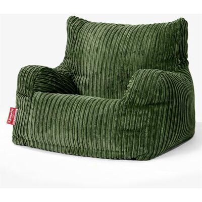 Lounge Pug Pouf Poire Fauteuil en Velours Côtelé Doux Pouf de Salon, Pouf Poire Adulte Chaise Vert Forêt - Publicité Lounge Pug Pouf Poire Fauteuil en Velours Côtelé Doux Pouf de Salon, Pouf Poire Adulte Chaise Vert Forêt - Publicité
