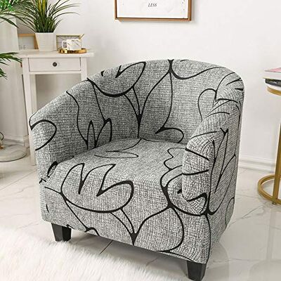 camouflage net Housse de Fauteuil tonneau Extensible et Amovible pour fauteuils, Housse de Protection Universelle pour Salle à Manger, Salon, Bureau (Gris) - Publicité camouflage net Housse de Fauteuil tonneau Extensible et Amovible pour fauteuils, Housse de Protection Universelle pour Salle à Manger, Salon, Bureau (Gris) - Publicité