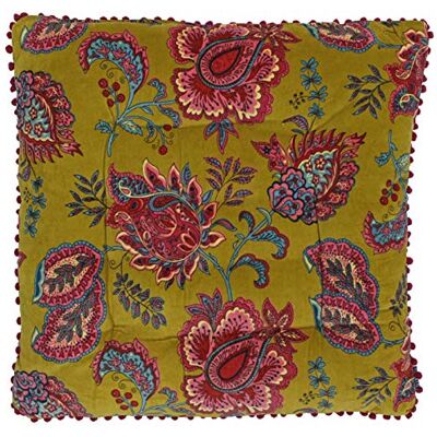 Paoletti - Malisa - Vert - Paisley - Housse de coussin - Publicité Paoletti - Malisa - Vert - Paisley - Housse de coussin - Publicité