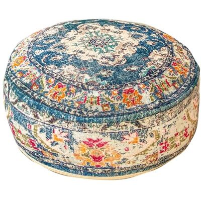 ART Bohémien Yoga Décor Housse de Pouf Ottoman 60x20 cm Taie d'oreiller Del Sol de Méditation Ronde Décoratif Pouf Tapis en Coton imprimé - Publicité ART Bohémien Yoga Décor Housse de Pouf Ottoman 60x20 cm Taie d'oreiller Del Sol de Méditation Ronde Décoratif Pouf Tapis en Coton imprimé - Publicité