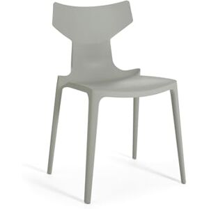 Kartell Re-Chair, Lot de 2 chaises, Gris - Publicité Kartell Re-Chair, Lot de 2 chaises, Gris - Publicité