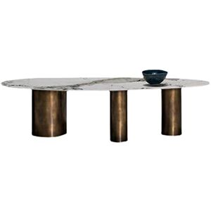 AQQWWER Bureaux Dining Table, Household Dining Table, Office Large Family Table - Publicité