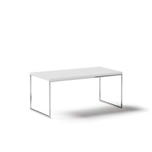 KENDO KND Design Line 94 Table Basse, Métal, Blanc, 90x45x40 cm - Publicité
