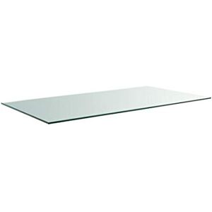 Meubletmoi Plateau rectangulaire 120x60 en Verre trempé Transparent Dessus de Table résistant pour Table & Table Basse - Publicité Meubletmoi Plateau rectangulaire 120x60 en Verre trempé Transparent Dessus de Table résistant pour Table & Table Basse - Publicité