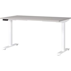 GERMANIA DIE MÖBELMACHER Germania Bureau 7905-617, en Cachemire et Blanc, réglable en Hauteur, 140 x 120 x 80 cm (LxHxP) - Publicité GERMANIA DIE MÖBELMACHER Germania Bureau 7905-617, en Cachemire et Blanc, réglable en Hauteur, 140 x 120 x 80 cm (LxHxP) - Publicité