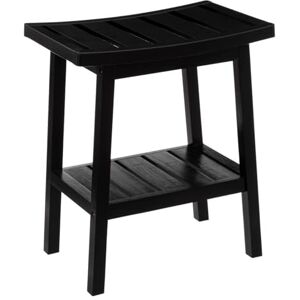 5 five simply smart 5five Tabouret Rangement Bambou Noir - Publicité 5 five simply smart 5five Tabouret Rangement Bambou Noir - Publicité