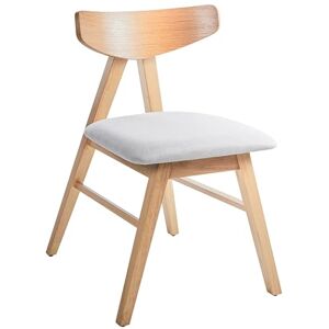 Beliani - Lacota - Marron - Rubberwood - Chaise - Publicité Beliani - Lacota - Marron - Rubberwood - Chaise - Publicité