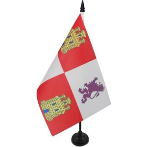 AZ FLAG Drapeau De Table Castille-Et-Leon 21x14 cm Petit Drapeau De Castilla Y León De Bureau 100% Polyester Avec Hampe De 25cm Et Socle En Plastique Noir - Publicité AZ FLAG Drapeau De Table Castille-Et-Leon 21x14 cm Petit Drapeau De Castilla Y León De Bureau 100% Polyester Avec Hampe De 25cm Et Socle En Plastique Noir - Publicité