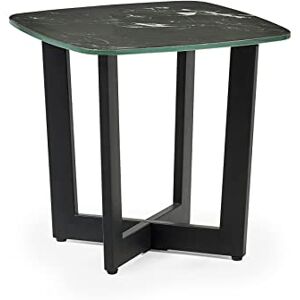 Julian Bowen Table d’appoint Olympus, effet marbre noir - Publicité Julian Bowen Table d’appoint Olympus, effet marbre noir - Publicité