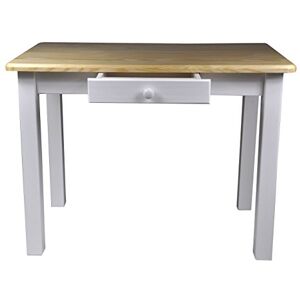 Magnetic Mobel Table à Manger avec Tiroir Table de Cuisine Table Restaurant Bois de Pin Massif (70x90, Brut) - Publicité Magnetic Mobel Table à Manger avec Tiroir Table de Cuisine Table Restaurant Bois de Pin Massif (70x90, Brut) - Publicité