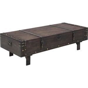 vidaXL Table Basse, Table d'Appoint, Coffre de Rangement, Banc d'Entrée Couloir Maison Intérieur, Contreplaqué Style Vintage 120x55x35 cm - Publicité vidaXL Table Basse, Table d'Appoint, Coffre de Rangement, Banc d'Entrée Couloir Maison Intérieur, Contreplaqué Style Vintage 120x55x35 cm - Publicité