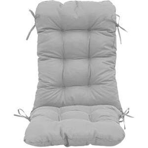 deco arts Coussin pour Chaise avec Dossier 50x120x8cm Galette de Chaise avec Dossier Capitonné Imperméable, Confortable & capitonné Gris Galet - Publicité deco arts Coussin pour Chaise avec Dossier 50x120x8cm Galette de Chaise avec Dossier Capitonné Imperméable, Confortable & capitonné Gris Galet - Publicité