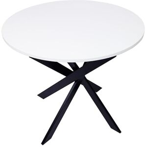 SKRAUT HOME - Zen - 90x90 cm - Blanc - Dining Table - Publicité SKRAUT HOME - Zen - 90x90 cm - Blanc - Dining Table - Publicité