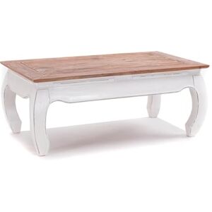 DESIGN DELIGHTS Table d'appoint Design OPIUMTISCH East en bois d'acajou recyclé 100 x 60 x 41 cm - Publicité DESIGN DELIGHTS Table d'appoint Design OPIUMTISCH East en bois d'acajou recyclé 100 x 60 x 41 cm - Publicité