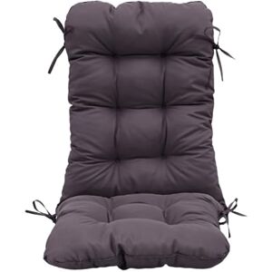 deco arts Coussin pour Chaise avec Dossier 50x120x8cm Galette de Chaise avec Dossier Capitonné Imperméable, Confortable & capitonné Gris Carbone - Publicité deco arts Coussin pour Chaise avec Dossier 50x120x8cm Galette de Chaise avec Dossier Capitonné Imperméable, Confortable & capitonné Gris Carbone - Publicité