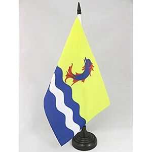 AZ FLAG Drapeau De Table Drôme 21x14 cm Petit Drapeau Du Département Dromois De Bureau 100% Polyester Avec Hampe De 25cm Et Socle En Plastique Noir - Publicité AZ FLAG Drapeau De Table Drôme 21x14 cm Petit Drapeau Du Département Dromois De Bureau 100% Polyester Avec Hampe De 25cm Et Socle En Plastique Noir - Publicité