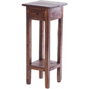 DESIGN DELIGHTS Napoleon 75 Table d'appoint en bois d'acajou 75 x 30 x 30 cm, style colonial, guéridon, petite table en bois - Publicité DESIGN DELIGHTS Napoleon 75 Table d'appoint en bois d'acajou 75 x 30 x 30 cm, style colonial, guéridon, petite table en bois - Publicité