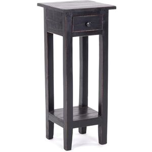 DESIGN DELIGHTS Napoleon 75 Table d'appoint en bois d'acajou 75 x 30 x 30 cm, style colonial, guéridon, petite table en bois - Publicité DESIGN DELIGHTS Napoleon 75 Table d'appoint en bois d'acajou 75 x 30 x 30 cm, style colonial, guéridon, petite table en bois - Publicité