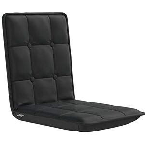 bonVIVO Easy Comfort, Fauteuil De Sol Multiposition, Siège De Sol Noir, Dossier Réglable, Chaise De Sol Pliable Rembourré pour TV, Gamer, Chaise De Méditation, Fauteuil De Lecture - Publicité bonVIVO Easy Comfort, Fauteuil De Sol Multiposition, Siège De Sol Noir, Dossier Réglable, Chaise De Sol Pliable Rembourré pour TV, Gamer, Chaise De Méditation, Fauteuil De Lecture - Publicité