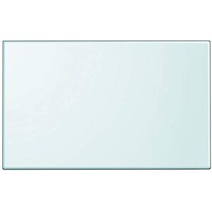 vidaXL Dessus de Table rectangulaire pour Table à Manger Verre trempé 1000x620mm - Publicité vidaXL Dessus de Table rectangulaire pour Table à Manger Verre trempé 1000x620mm - Publicité