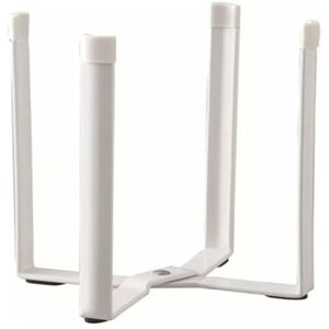 QUR Échafaudage pliable pour table de salle à manger, cuisine familiale, support pliable de 15,8 cm, blanc durable - Publicité